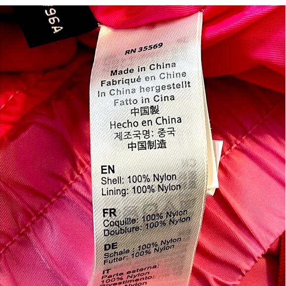 Alpha Industries Pink Colorblock CWU 45/P Bomber Jacket | Medium | NWOT - Picture 11 of 12